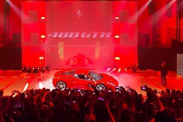 Deutschland-Debüt für den Ferrari 488 GTB. Foto: Ferrari/dpp-AutoReporter